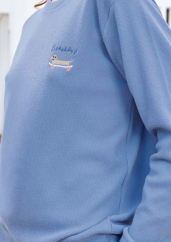 Piżama Damska Blue Dream, Niebieski, r. M-XL