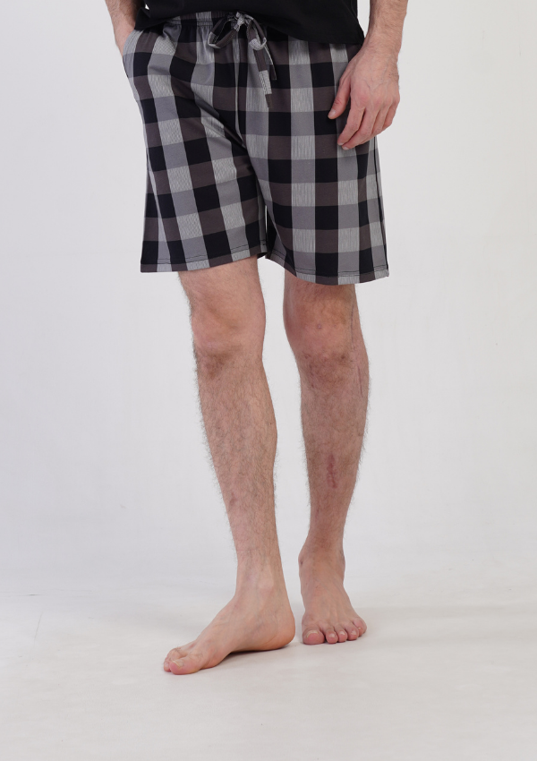 Spodnie Męskie Comfort Shorts, Szary, r. 1XL-4XL image 1