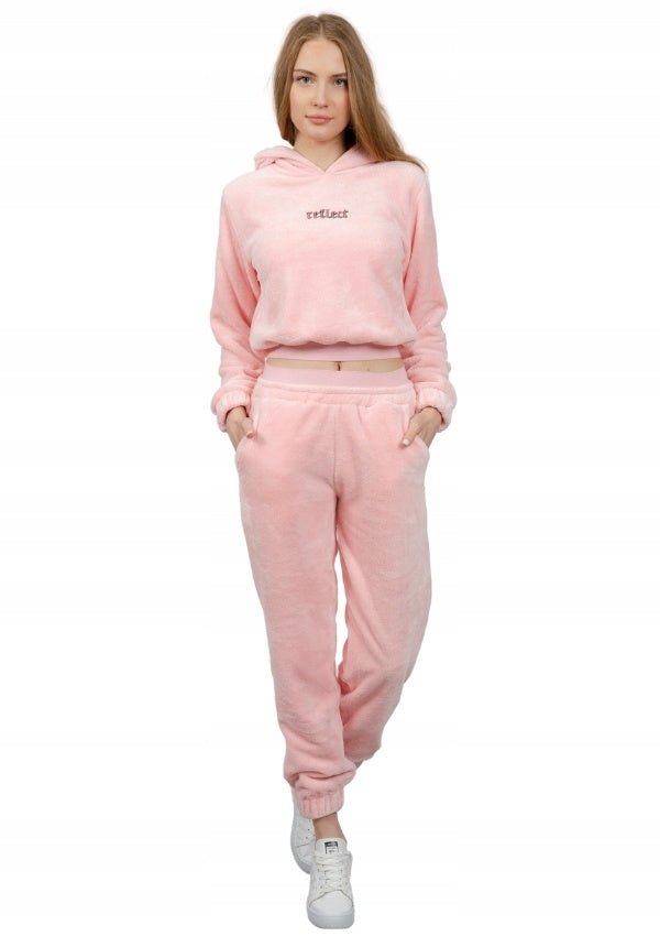 Piżama damska Vienetta, Reflect, Różowy, r. S-XL