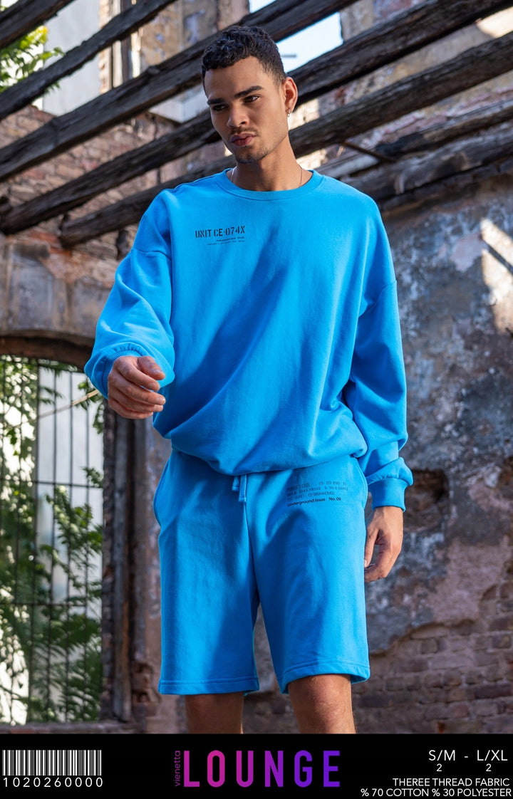 Komplet DRES męski Vienetta, UXIT CE-074X, Niebieski, r. S/M-L/XL image 5