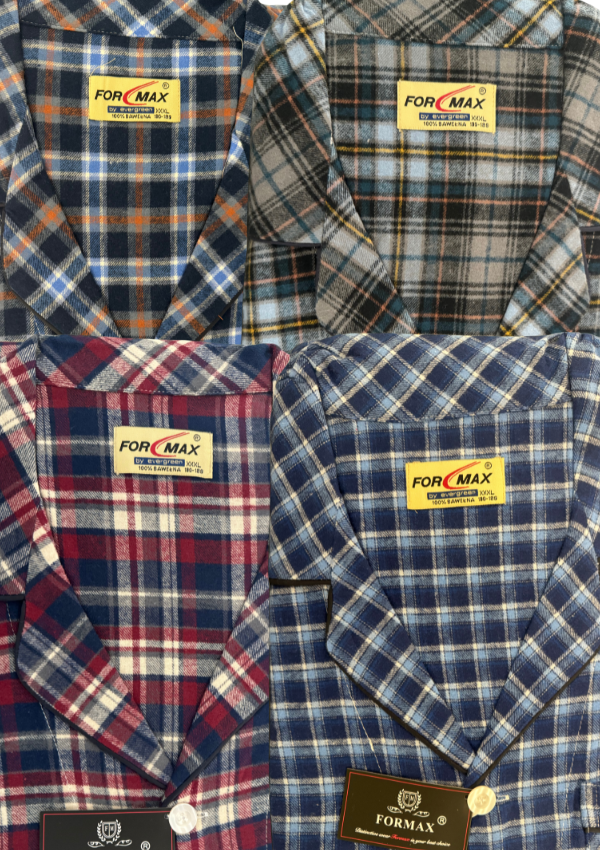 Piżama Męska Vienetta, Blue Vibes, Niebieska, r. M-3XL