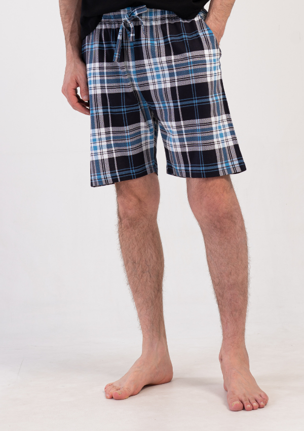 Spodnie męskie Vienetta Classic BlueCheck, Niebieski, r. M-XXL