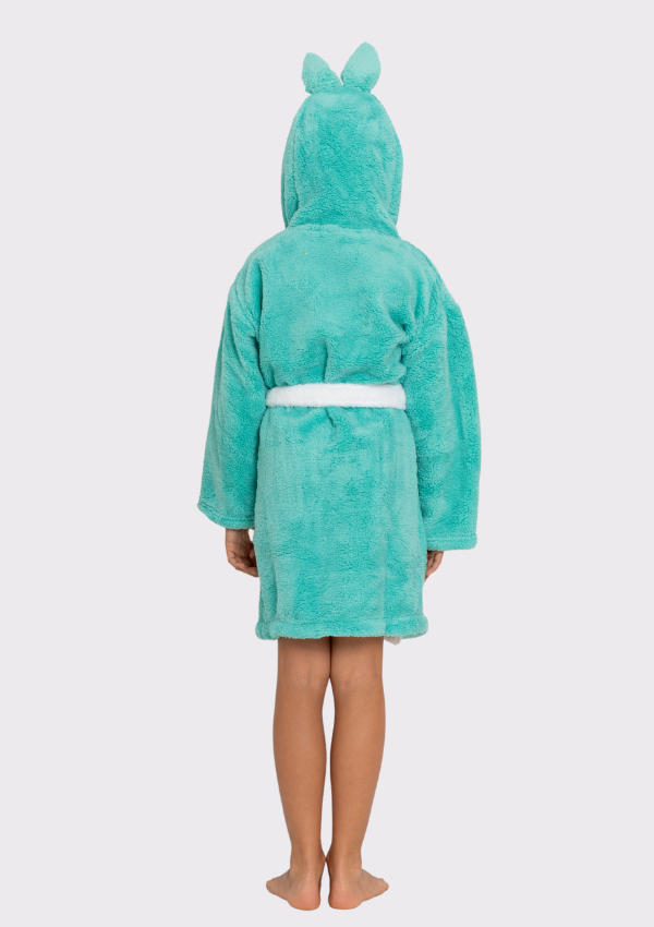 Szlafrok Dziecięcy Honey Bunny Mint, miętowy, r. 110-134