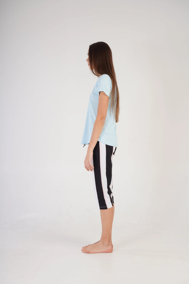 Piżama Damska Vienetta Panda Pals Blue, niebieska, r. S-XL image 4