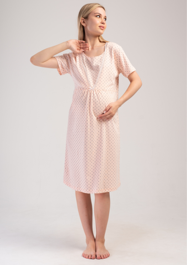 Koszula do Karmienia Vienetta Sweet Care, Różowy, r. S-XXL