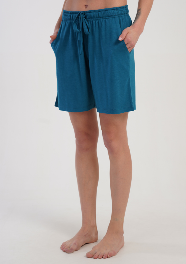 Shorty Damskie Vienetta Blue Shorts, Niebieski, r. S-XL