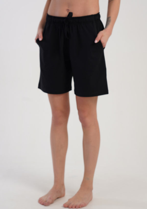 Shorty Damskie Vienetta Black Shorts, Czarny, r. S-XL