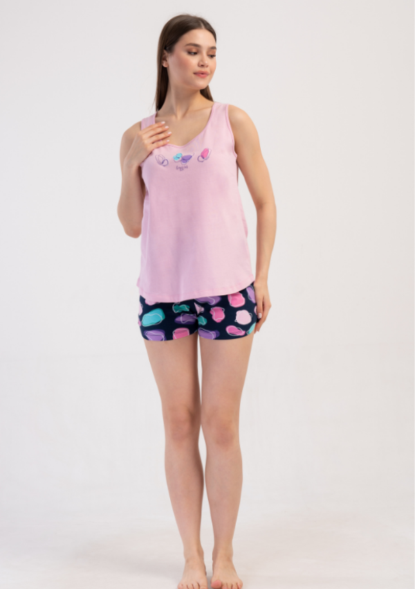 Piżama Damska Dream Colors, Różowy, S -XL