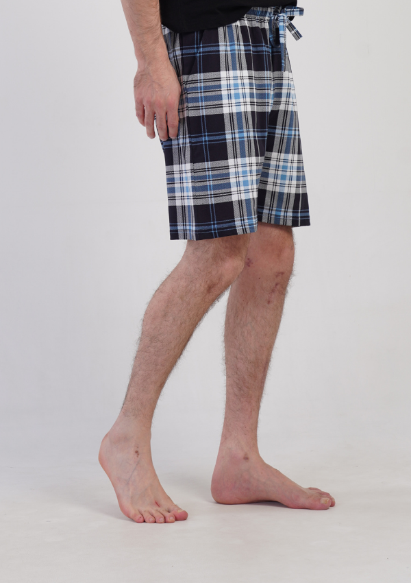 Spodnie męskie Vienetta Classic BlueCheck, Niebieski, r. M-XXL