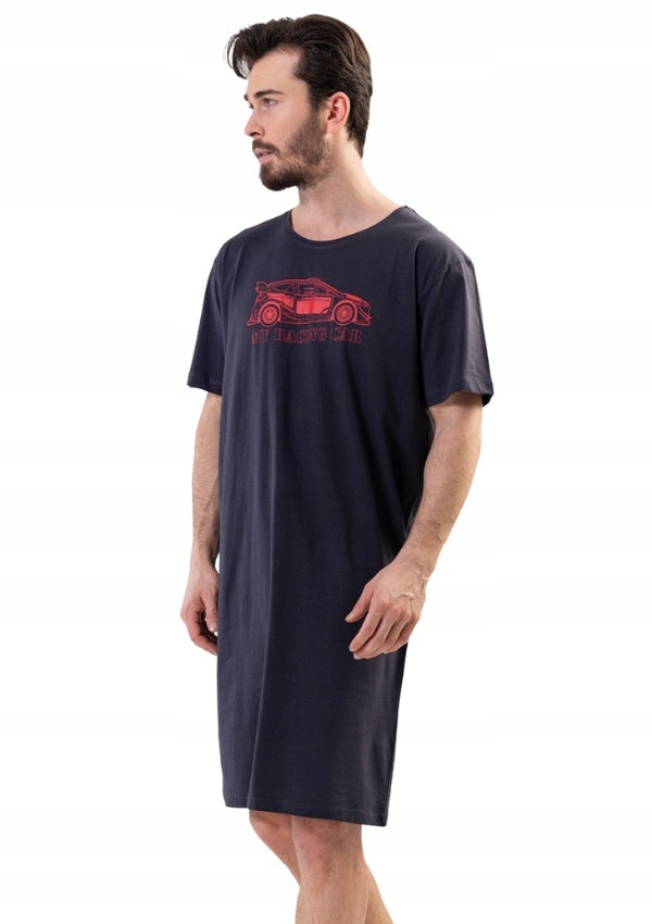 Koszula Nocna męska Vienetta, My Racing Car, M-XXXL image 0
