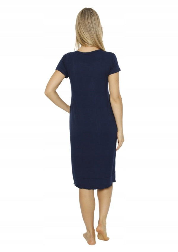 Koszula do karmienia Vienetta, Baby Loading, Granatowy, r. M-XXL image 2