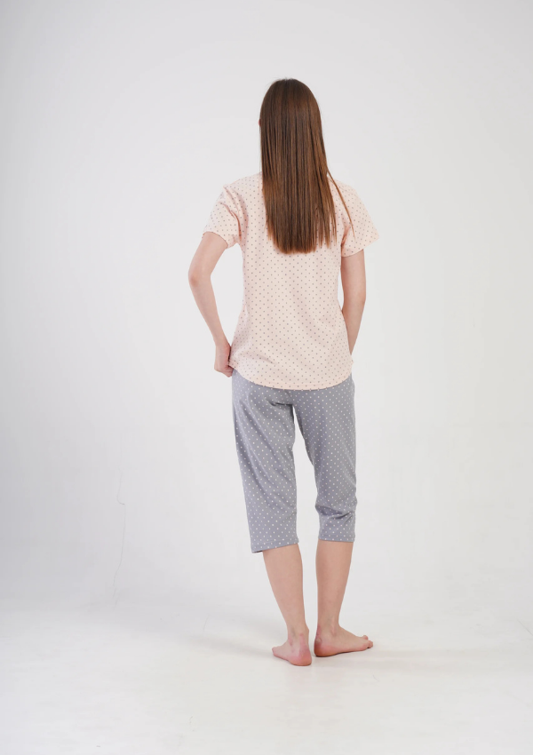 Piżama Damska Vienetta Soft Balance, Różowy, r. M-XXL