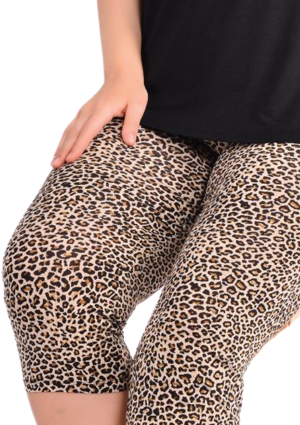 Piżama damska Midnight Panther, Beżowy, r. 2XL-5XL