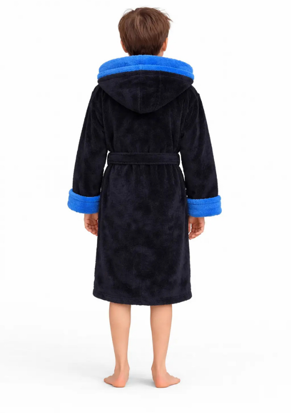 Szlafrok chłopięcy, Navy Cozy Robe, r. 134- 164