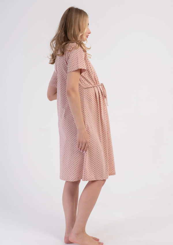 Koszula do Karmienia Vienetta Rosy Dot Comfort, Różowy, r. M-XXL