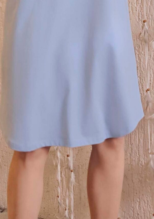 Koszula Nocna Vienetta Blue Breeze, Niebieski, r. M-XXL