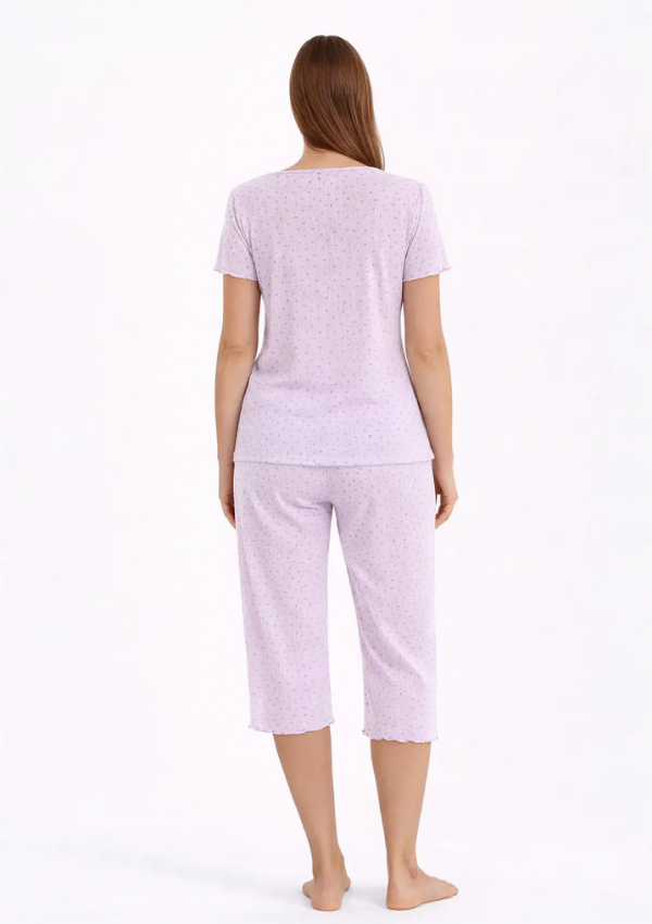 Piżama Damska Lilac Relax, Fioletowy, r. M-XXL