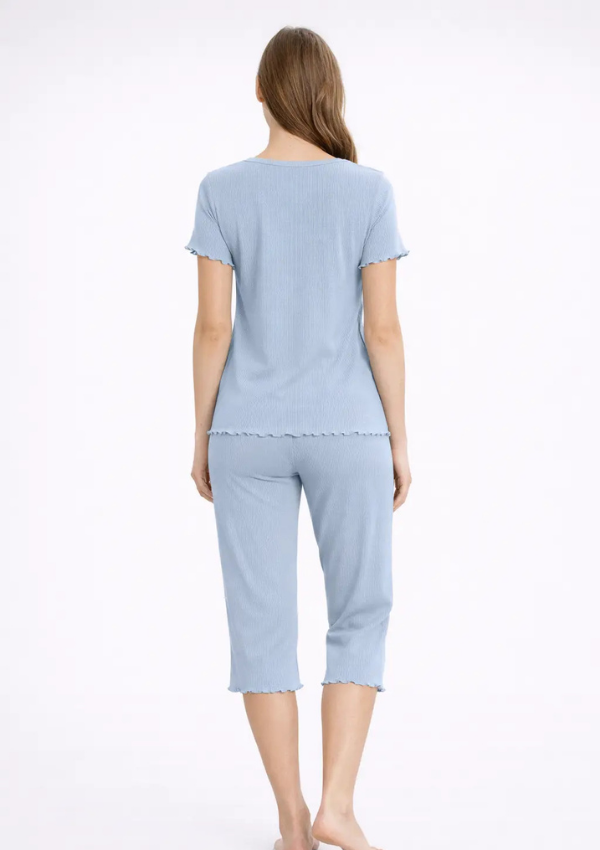 Piżama Damska LightBlue Comfort, Niebieski, r. M-XXL