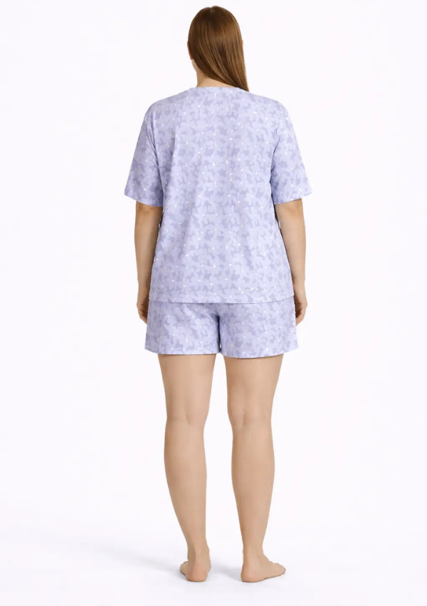 Piżama damska Lilac Nature, Fioletowy, r. 2XL - 4XL
