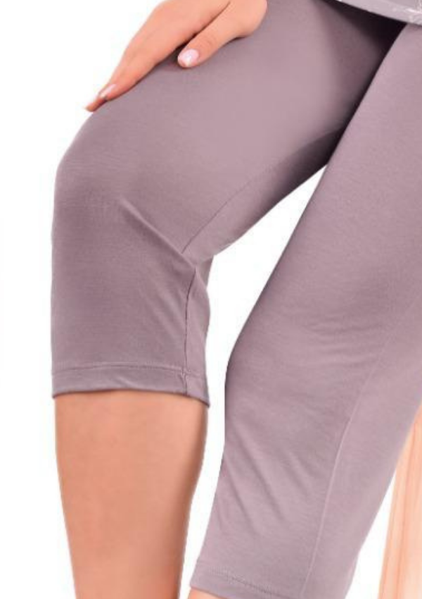 Piżama damska Paisley Soft, Szary, r. M - 3XL