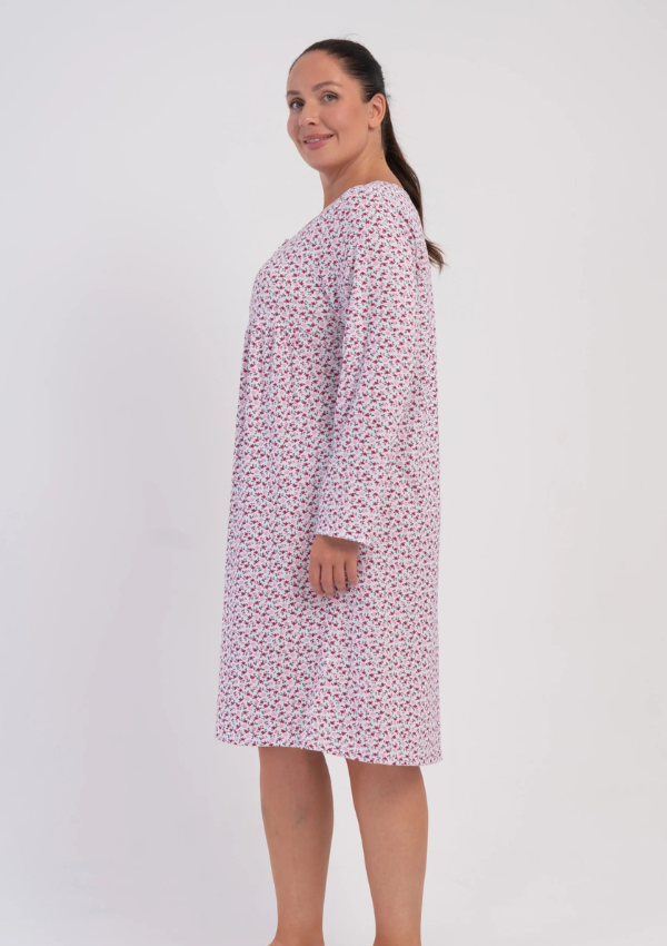 Koszula Nocna Vienetta Blossom Nightdress, Różowy, r. 1XL - 4XL