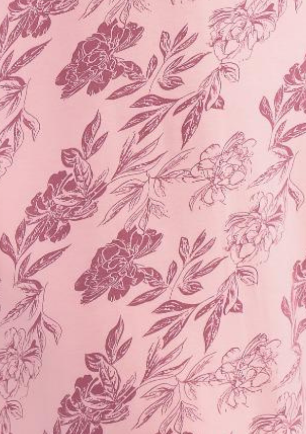 Koszula Nocna Rose Blossom, Różowy, r. 2XL - 5XL