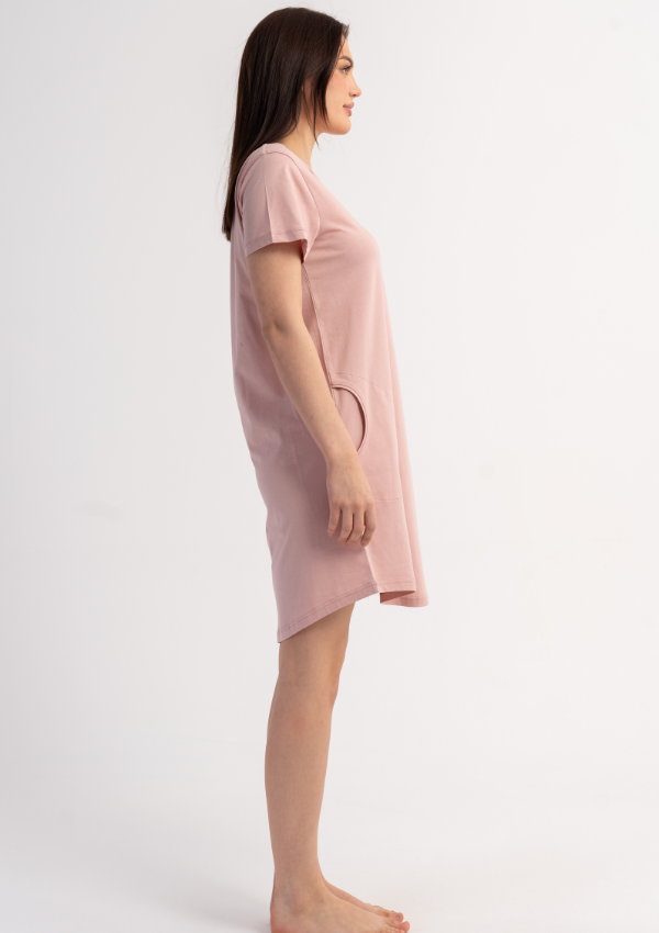Koszula Nocna Vienetta Pink Pets, Różowy, r. M-XXL