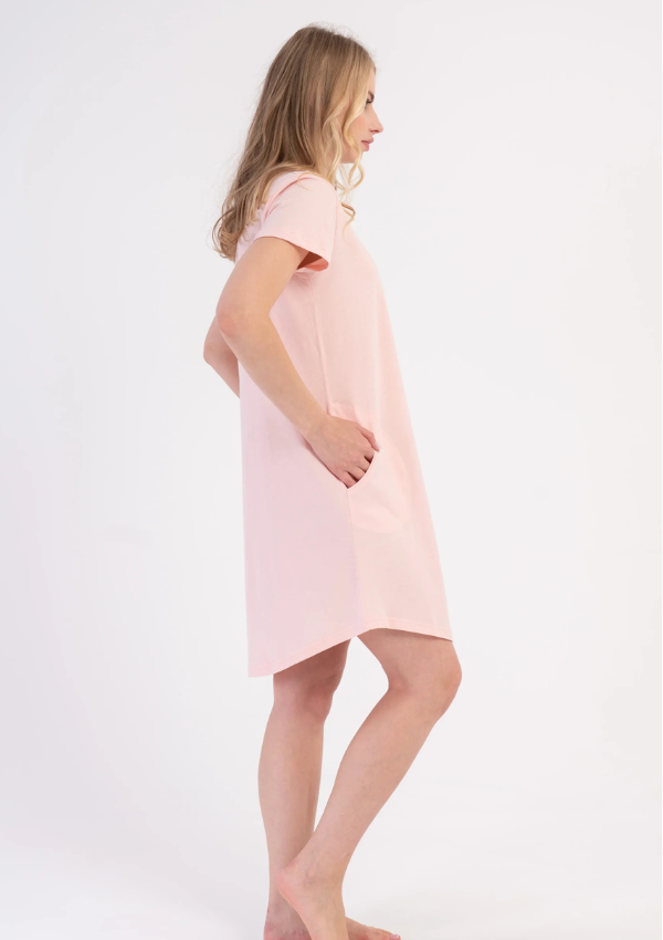 Koszula Nocna Vienetta Sweet Cub, Różowy, r. M-XXL