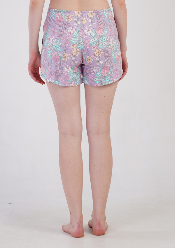 Shorty Damskie Vienetta Floral Shorts, Różowy, r. M-XXL