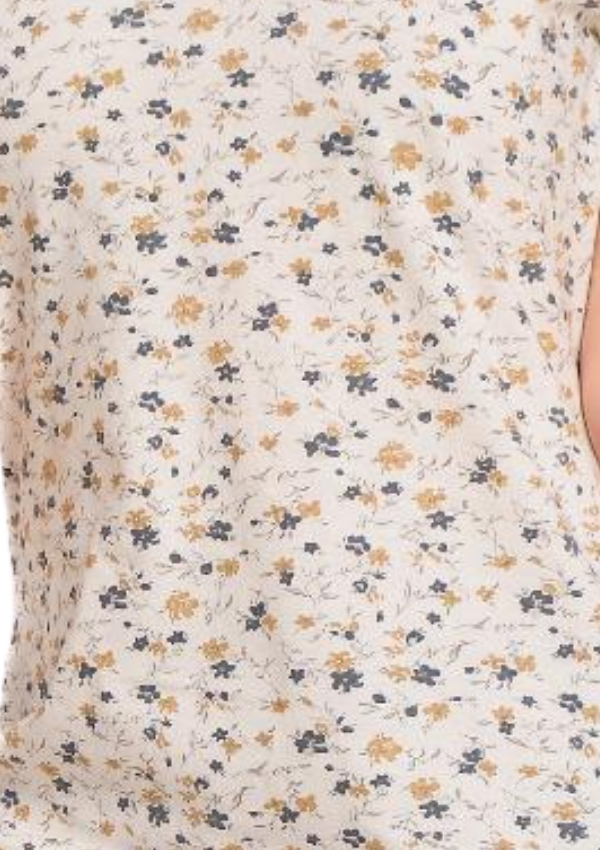 Piżama Damska Floral Taupe, Beżowy, r. L-3XL