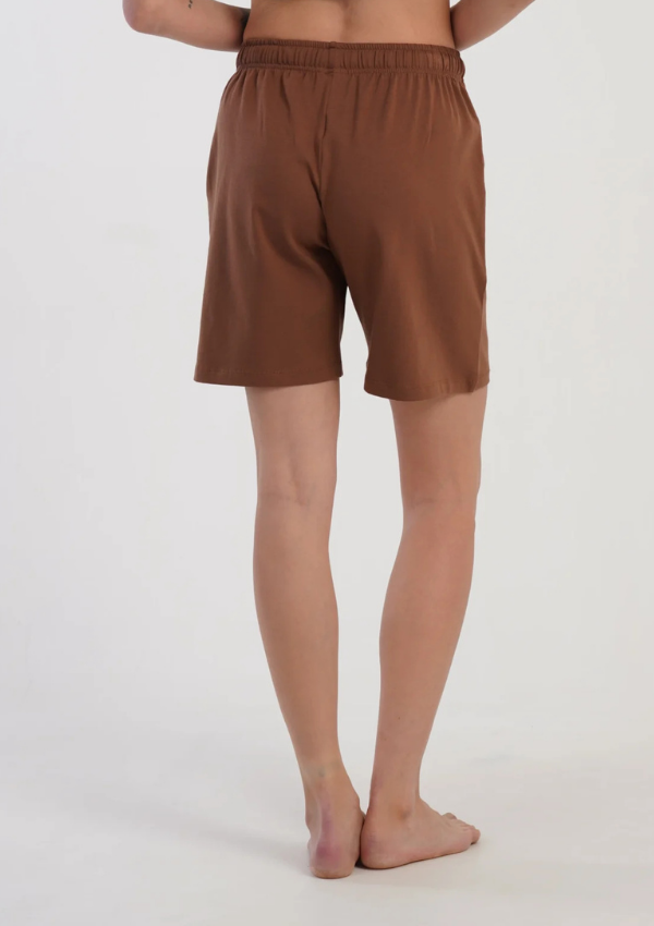 Shorty Damskie Vienetta Brown Shorts, Brązowy, r. S-XL