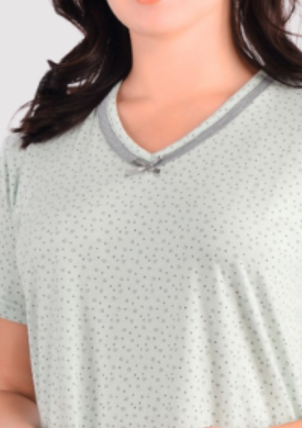 Koszula Nocna Mint Calm, Miętowy, r. L - 3XL