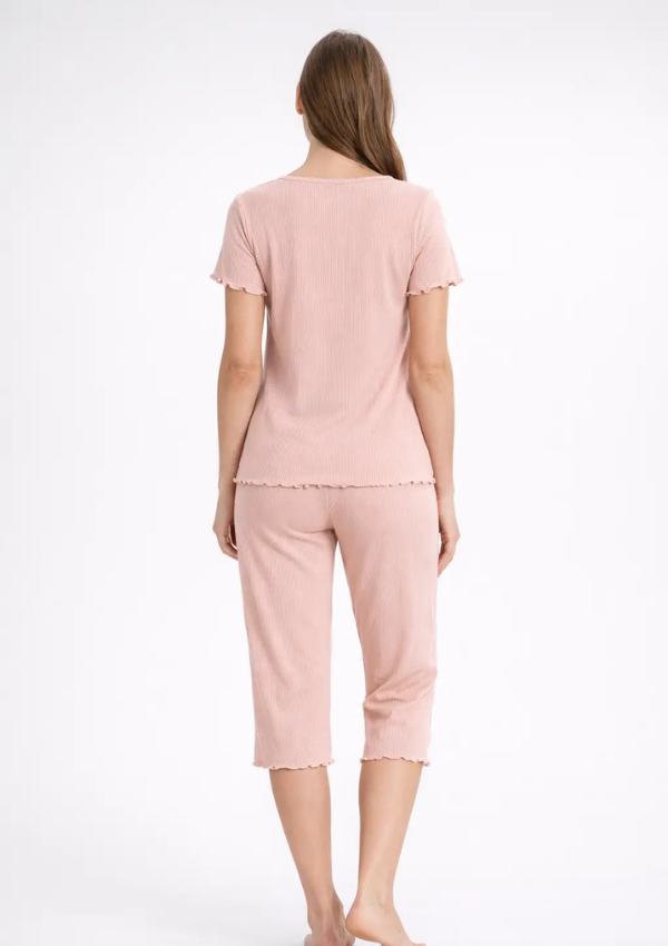 Piżama Damska LightPink Comfort, Różowy, r. M-XXL