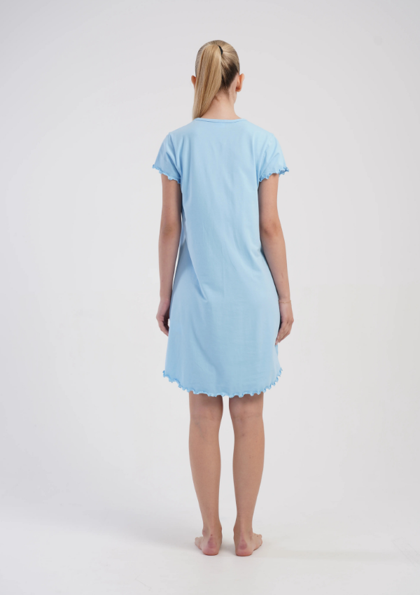 Koszula Nocna Vienetta Classic Dream, Niebieski, r. S-XL