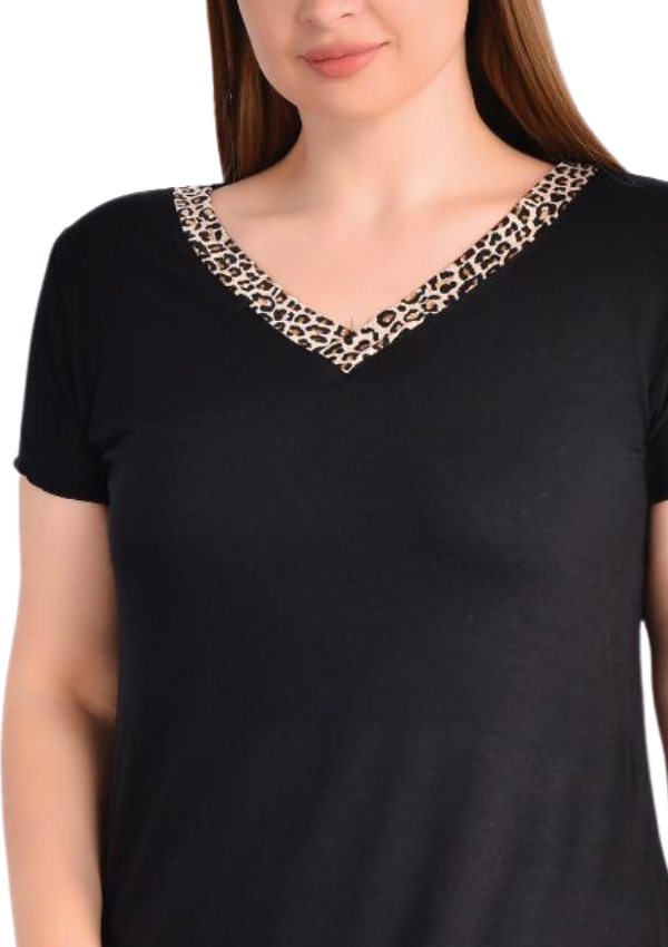 Piżama damska Midnight Panther, Beżowy, r. 2XL-5XL