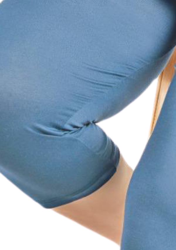 Piżama damska Floral Comfort, Niebieski, r. 2XL-5XL