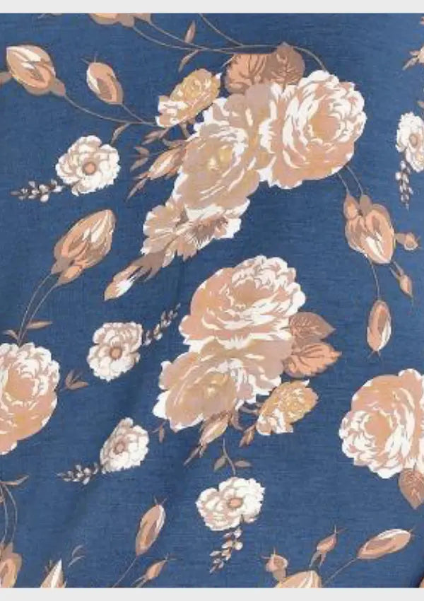 Koszula Nocna Garden, Granatowy, r. 2XL - 5XL