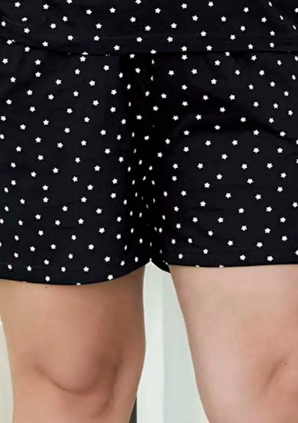 Piżama damska Black Vibes, Czarny r. 2XL - 4XL