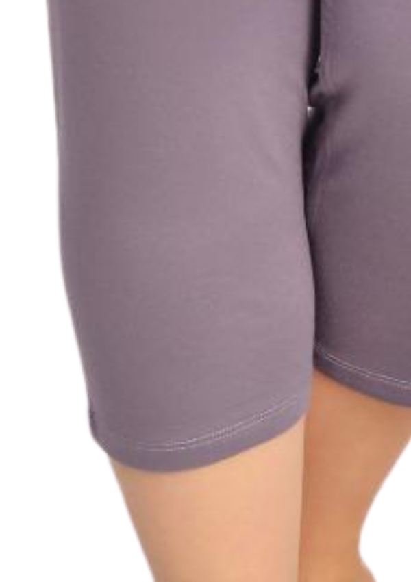 Piżama damska Floral Comfort, Fioletowy, r. 2XL-5XL