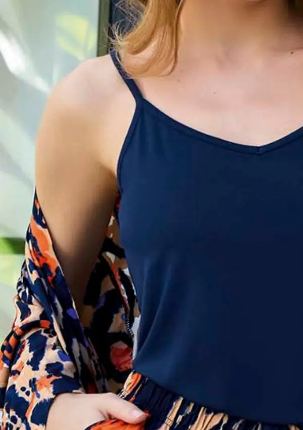 Komplet Damski Wild Comfort, Pomarańczowy, r. M-XXL