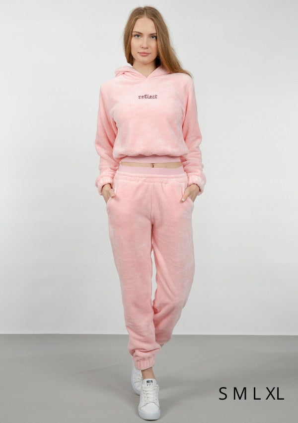 Piżama damska Vienetta, Reflect, Różowy, r. S-XL