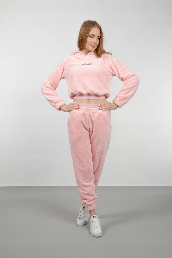 Piżama damska Vienetta, Reflect, Różowy, r. S-XL