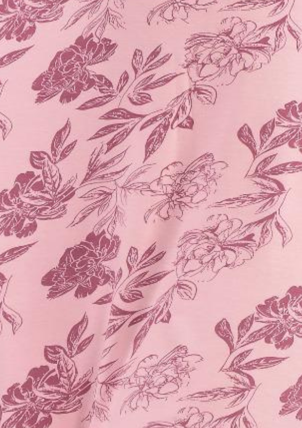 Koszula Nocna Rose Calm, Różowy, r. M - 3XL