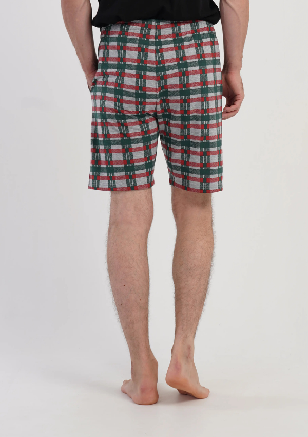 Spodnie męskie Vienetta Gray Checkmate, Szary, r. M-XXL