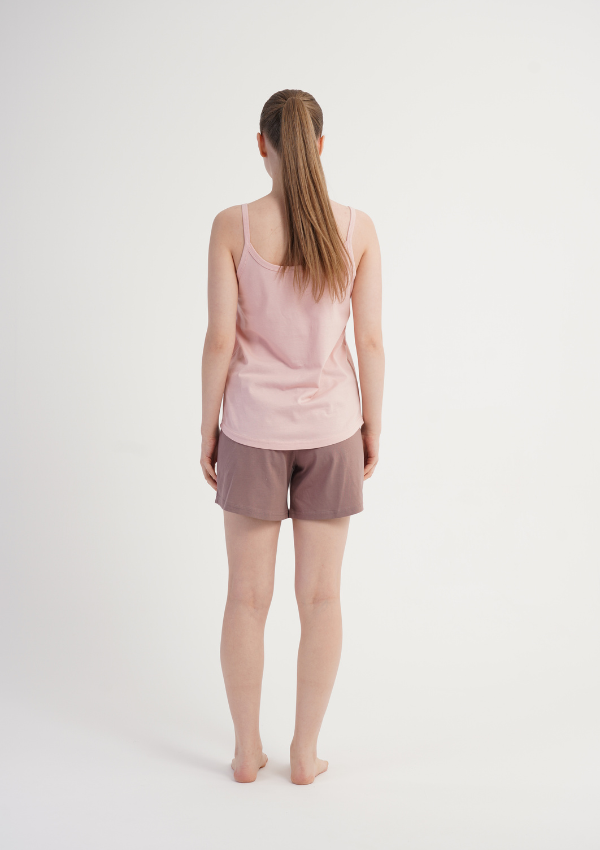 Piżama Damska Pink Bear, Różowy, S -XL