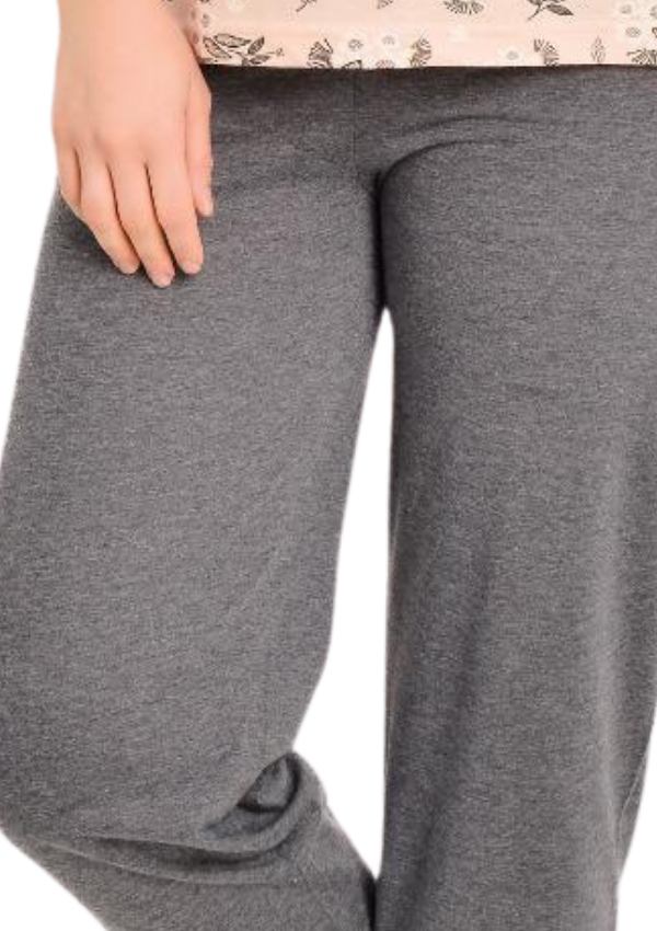 Piżama Damska Beige Garden, Beżowy, r. L-3XL