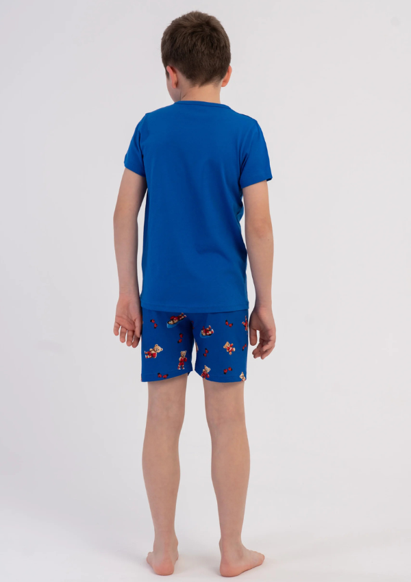 Piżama chłopięca Vienetta Blue Junior, Niebieski, r. 116-146