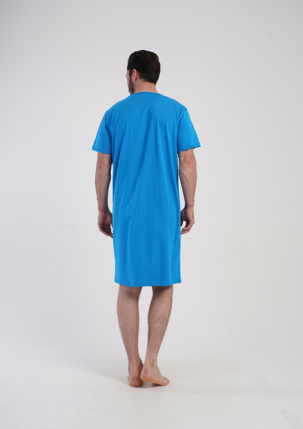 Koszula męska Vienetta Blue Comfort, Niebieski, r. L-XXXL