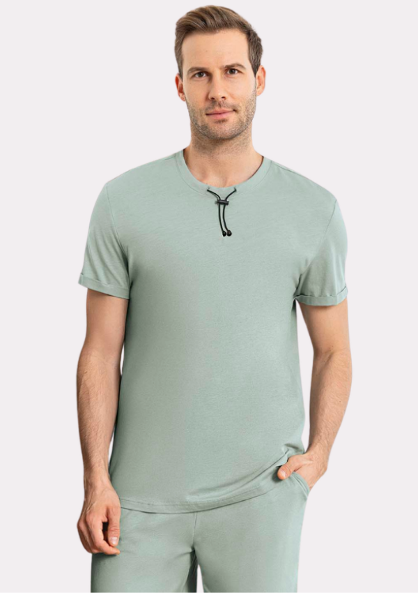 Piżama Męska Sage Comfort Set, Zielony, r. M-XL