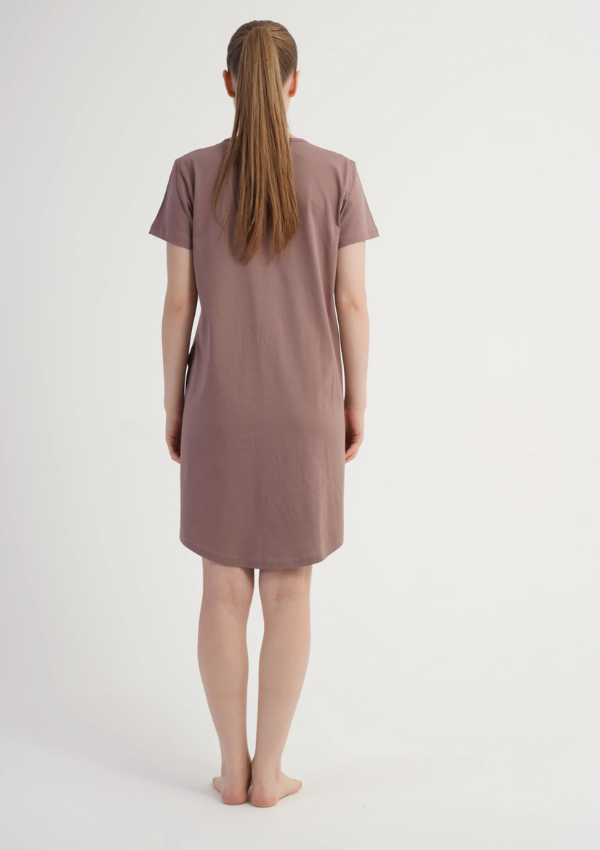 Koszula Nocna Vienetta Brown Teddy, Brązowy, r. M-XXL